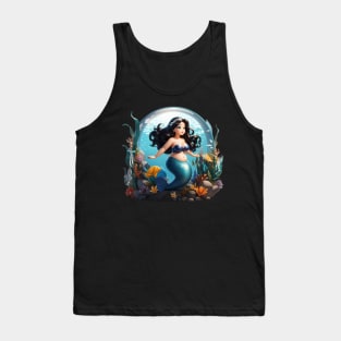 Sirenas Mermaid Plus Size Princess Tank Top